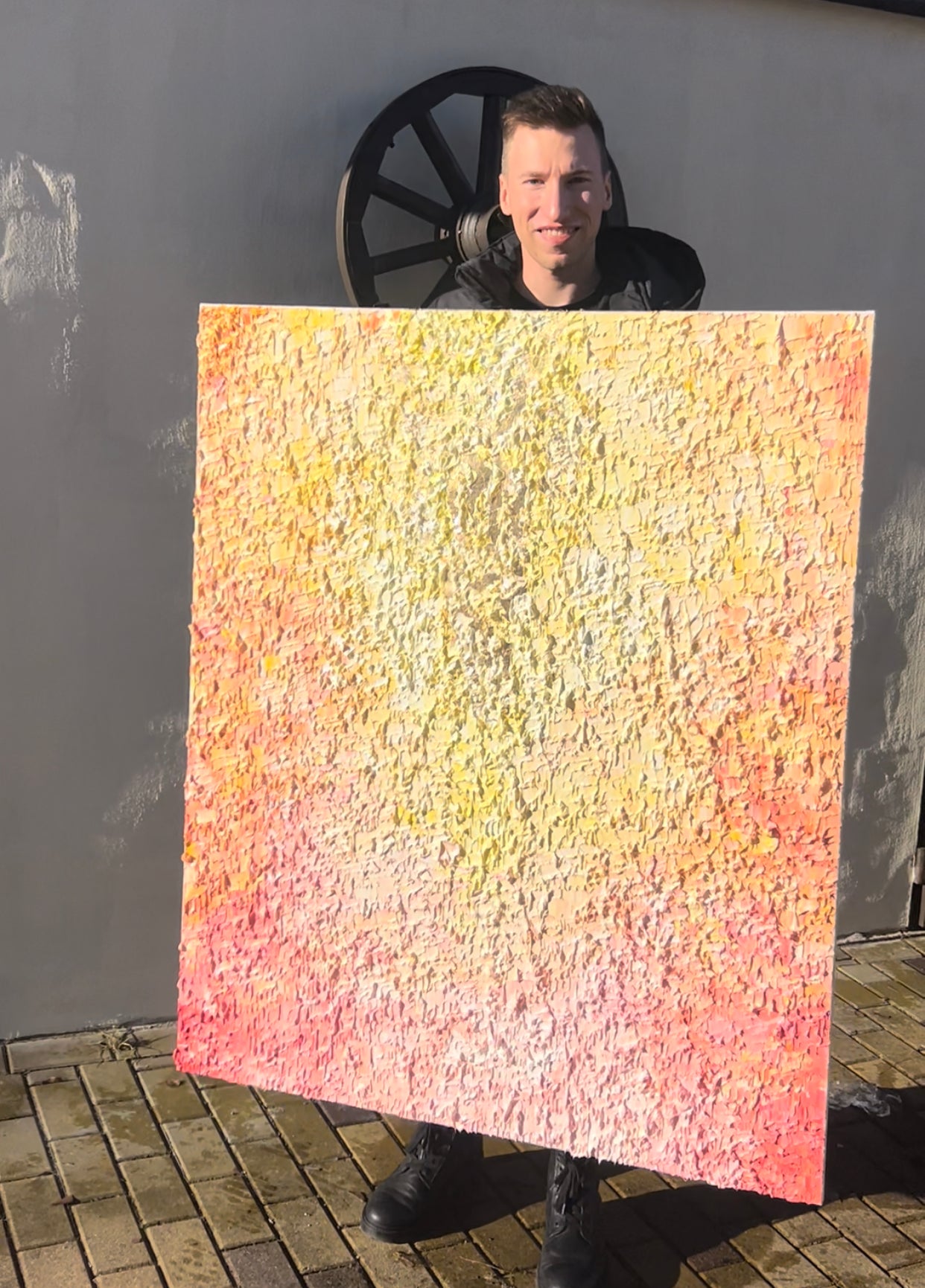 "Phoenix" - eļļas glezna, 120x100cm