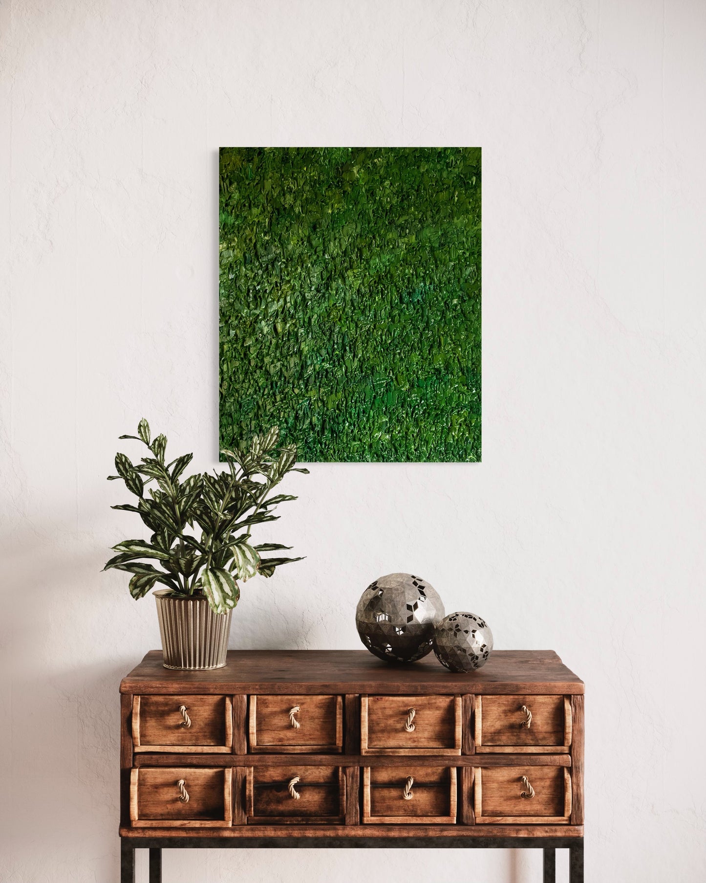 "Pine Green" - eļļas glezna, 50x60cm