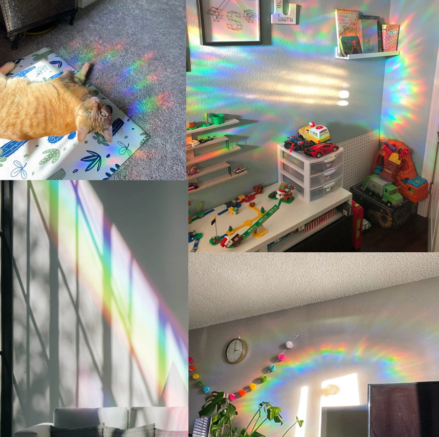 Sun catchers - stickers, 2 types