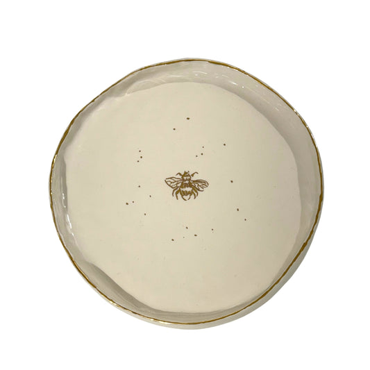 Keramikas šķīvis - Bite, D21,5cm
