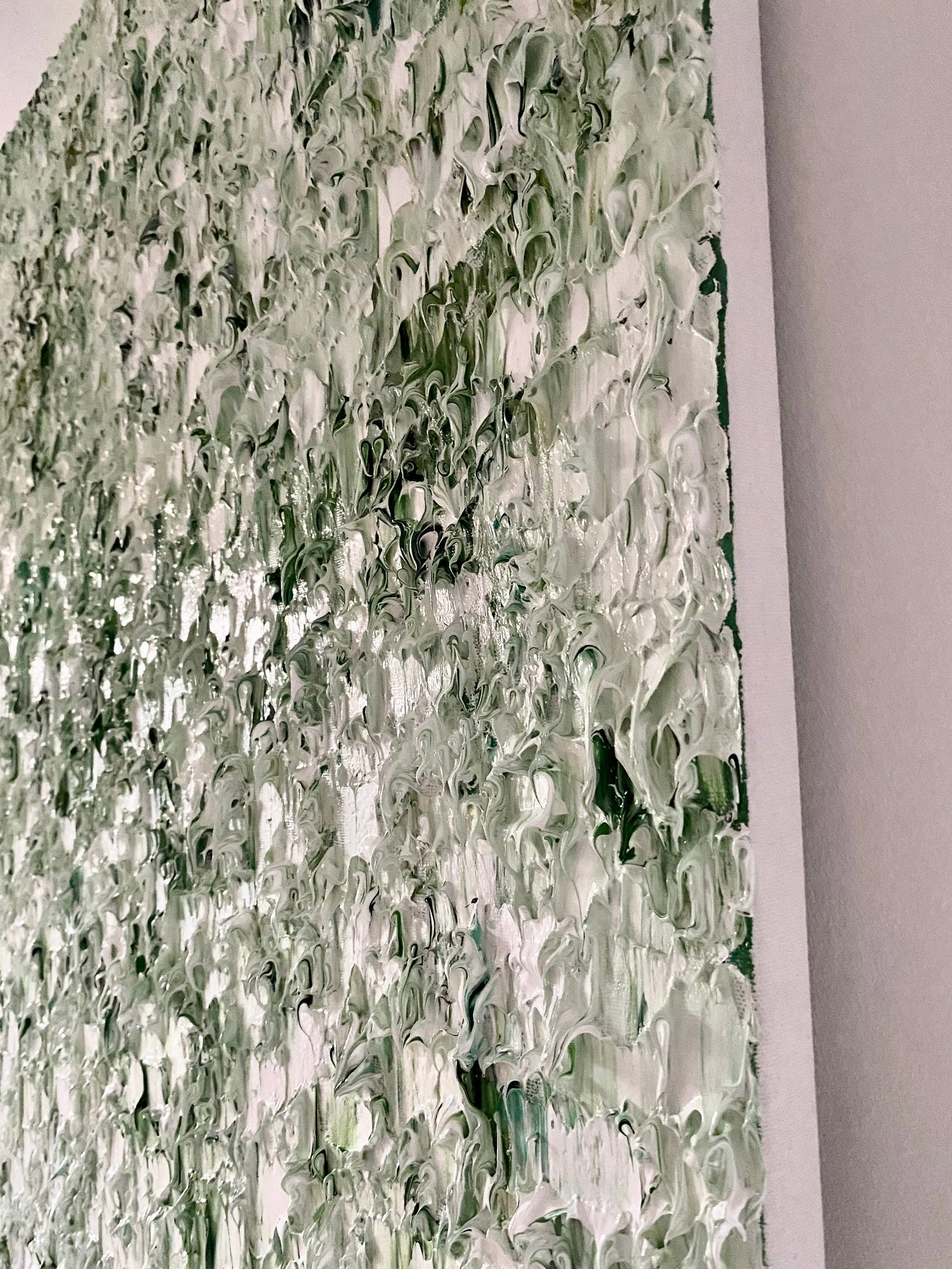 "Juniper Green" - eļļas glezna, 130x150cm