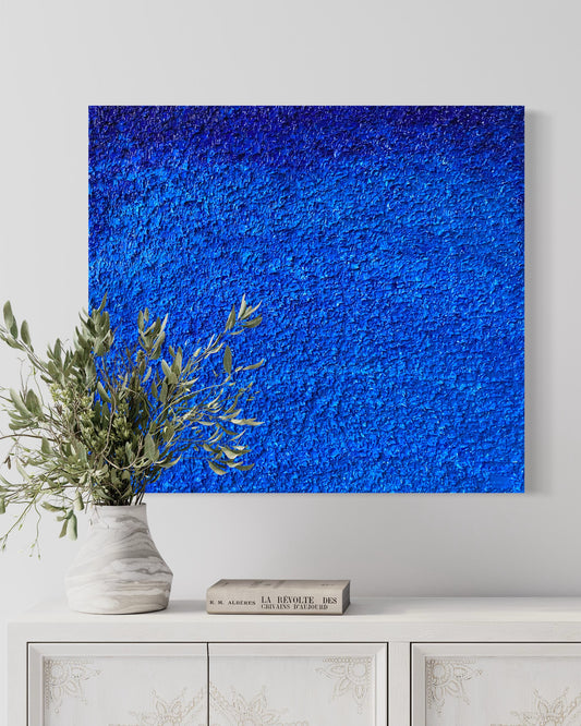 "Blue Ocean" - eļļas glezna, 80x90cm