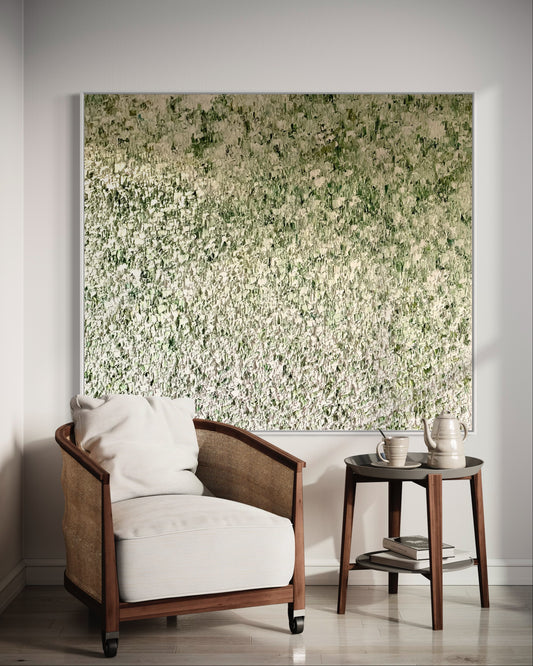 "Juniper Green" - eļļas glezna, 130x150cm