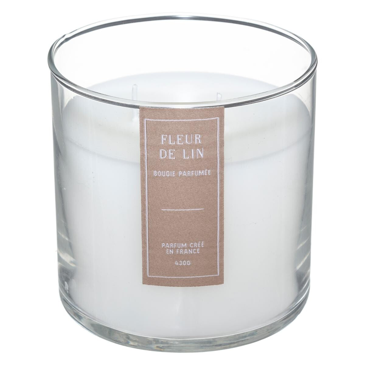 Aromatic French candle - Flax flowers