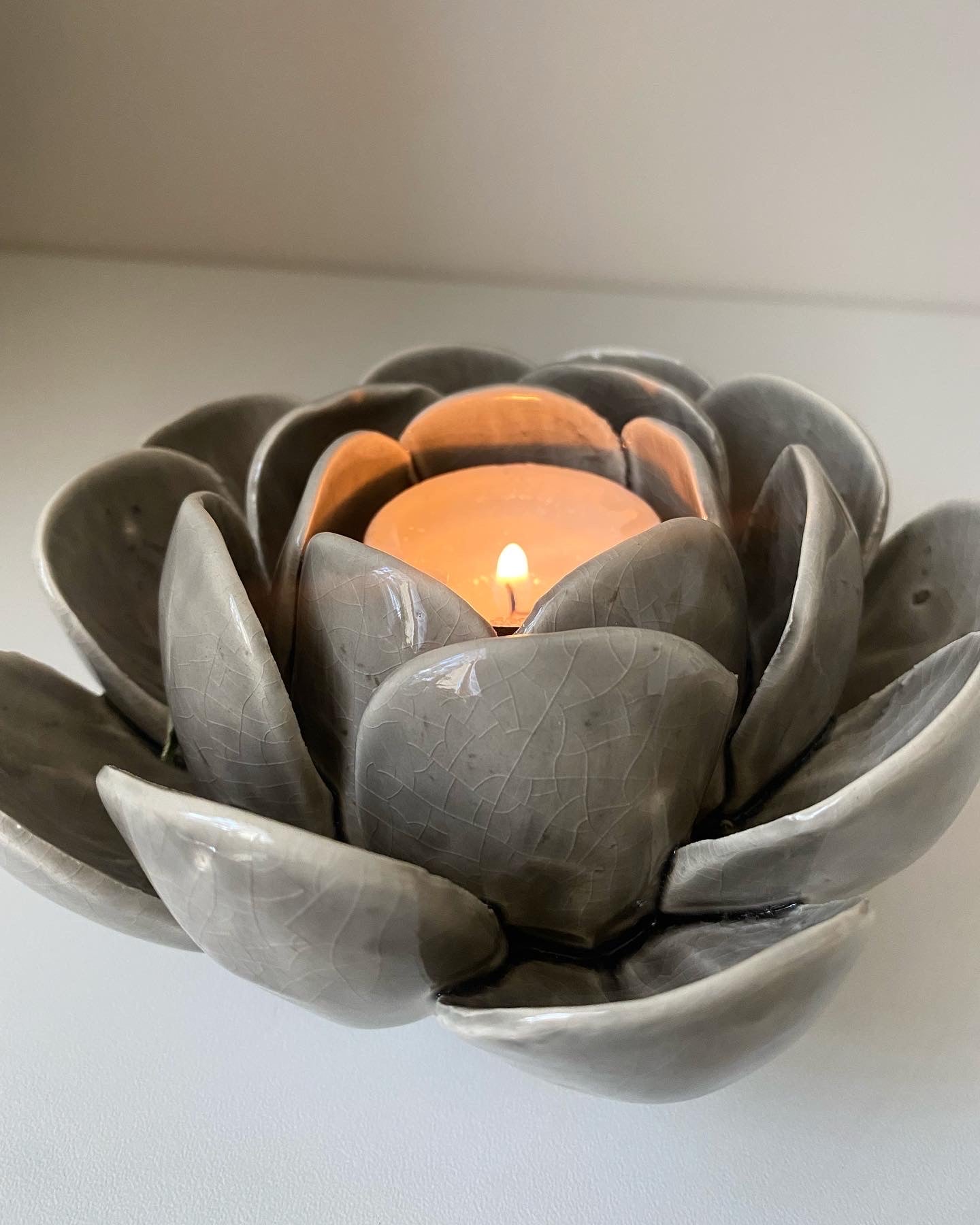 Keramikas svečturis - Zieds, 3 veidi