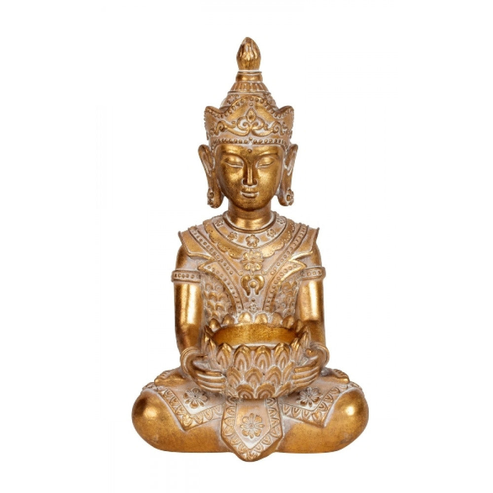 Подсвечник - Будда, золото