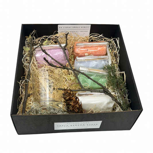 Medium pearl gift set with dish