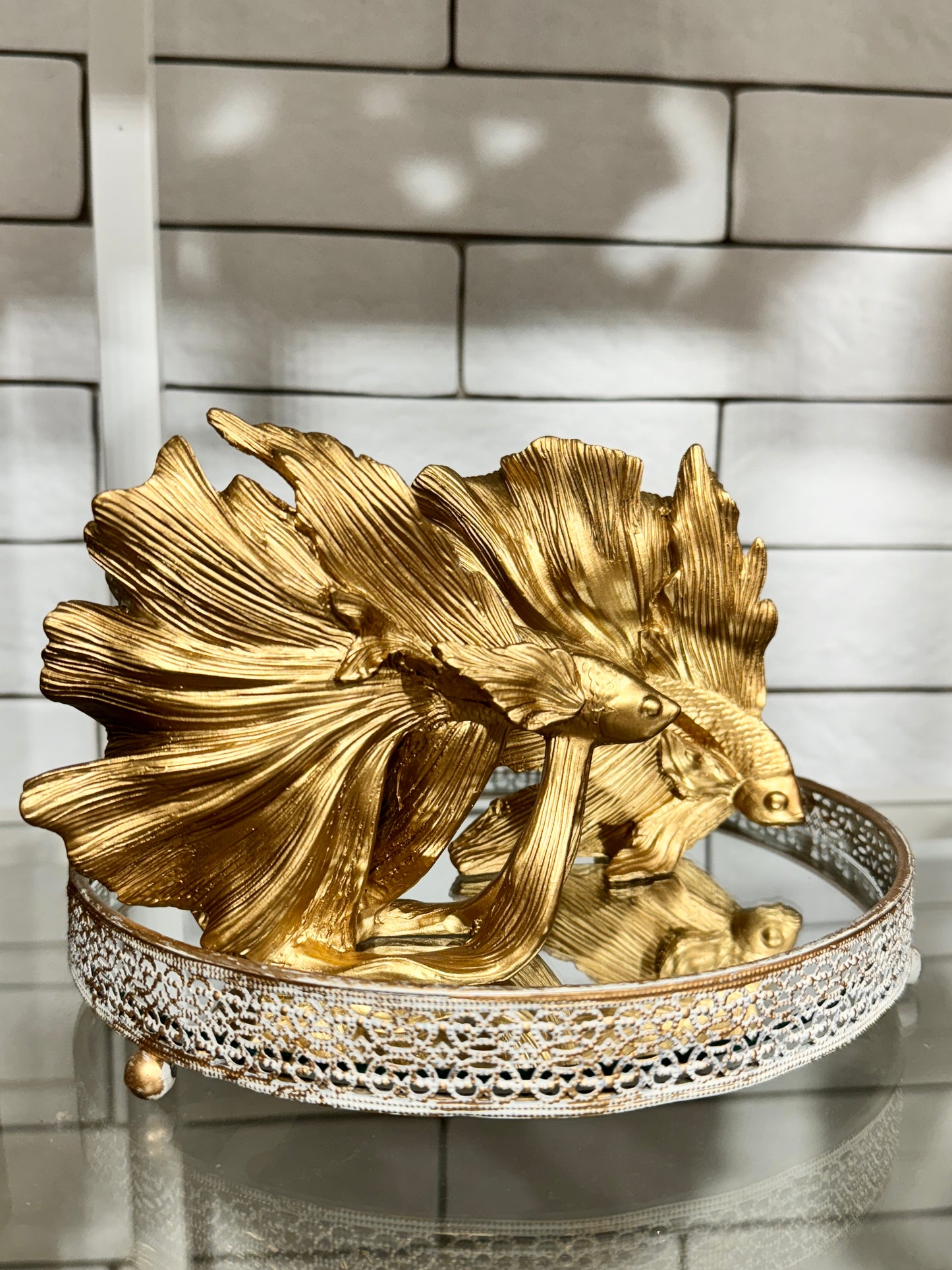 Interior decor - Goldfish, H12cm