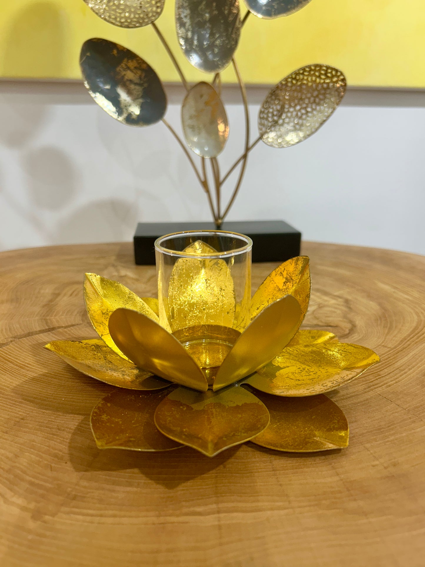  Candlestick - lotus flower, D18cm