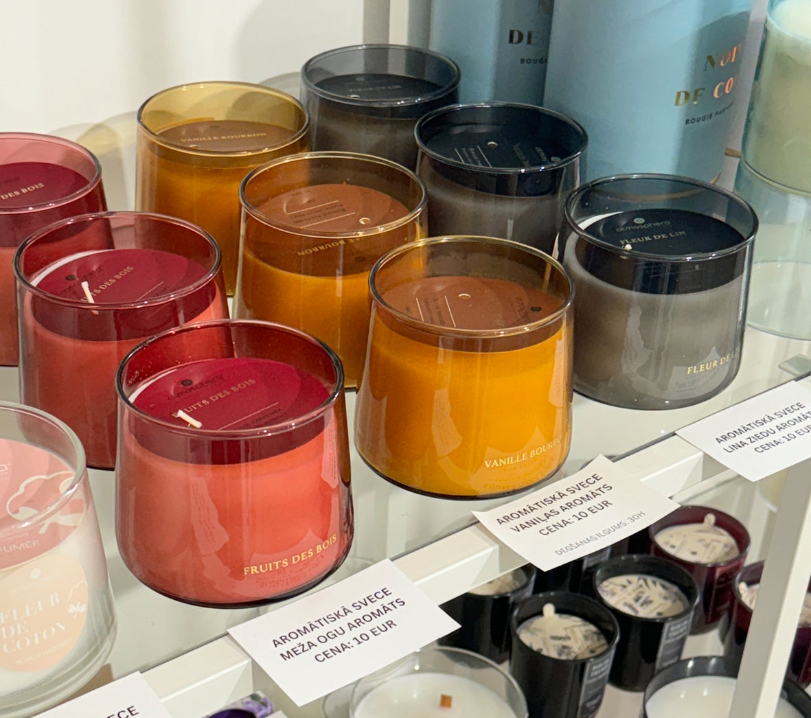 Aromatic candle - fruit aroma, 300g