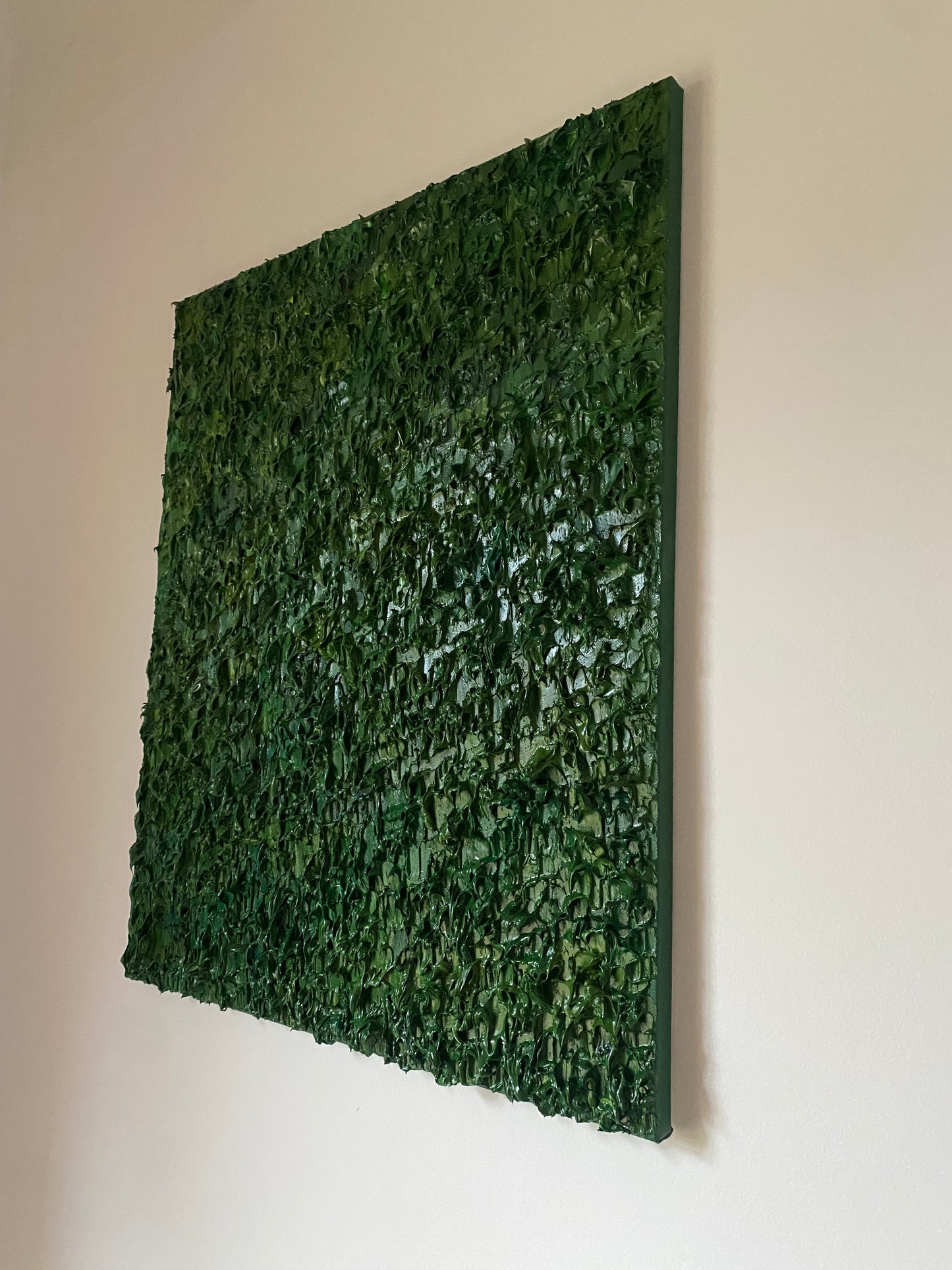 "Pine Green" - eļļas glezna, 50x60cm