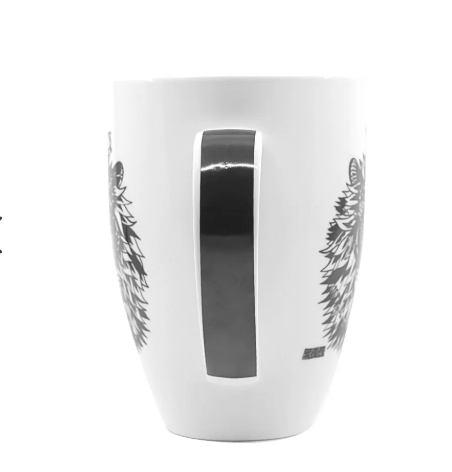 Elita's Patmalniece's porcelain mug - Lion, 600ml