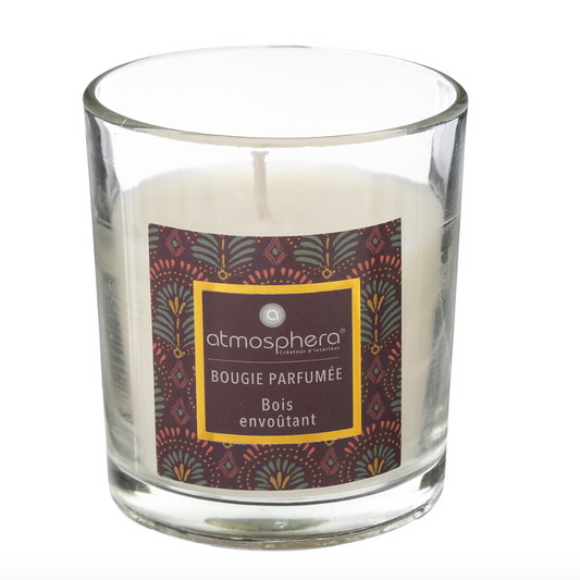 Scented candle - wood aroma