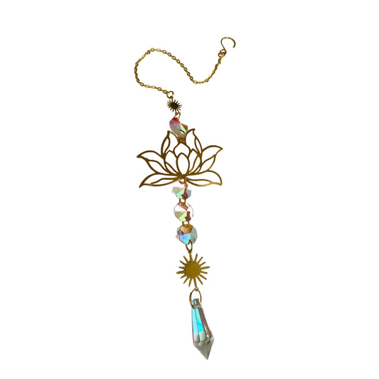  Sun catcher - Lotus flower