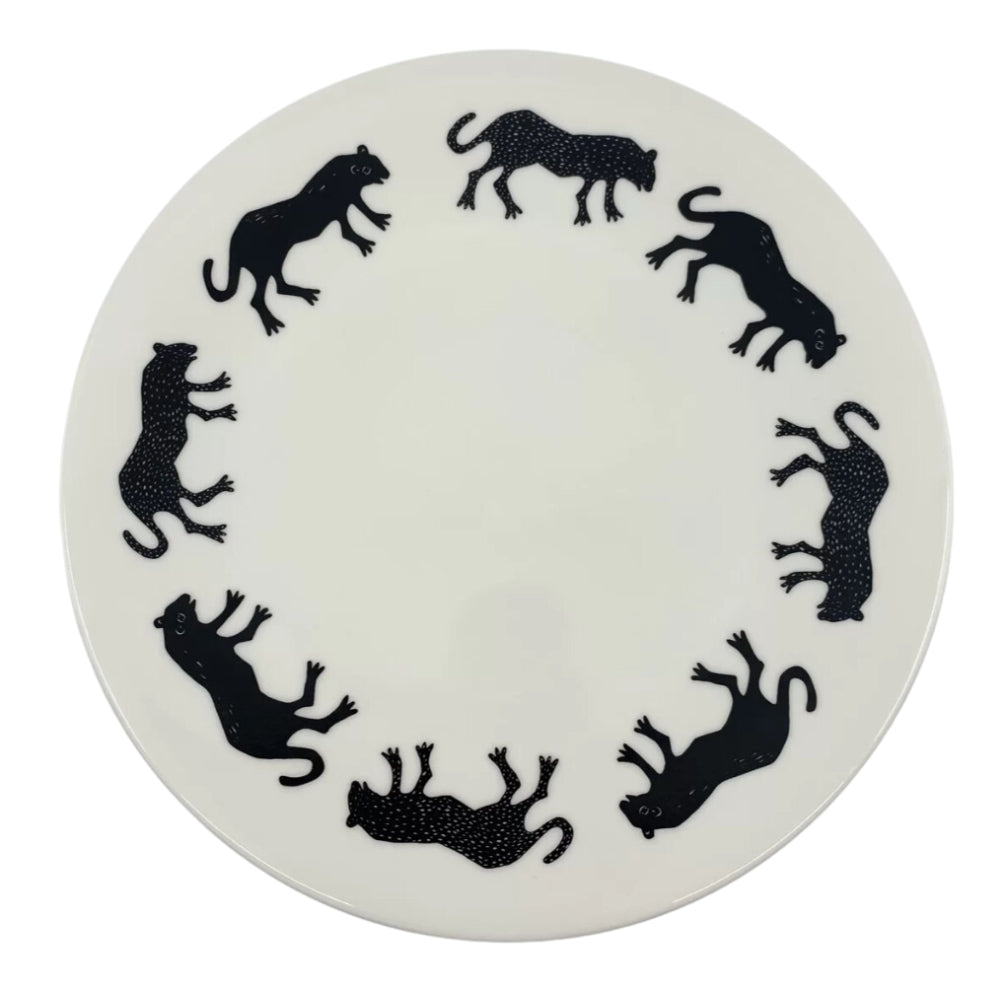 Elitas Patmalnieces porcelāna šķīvis - Zvēri