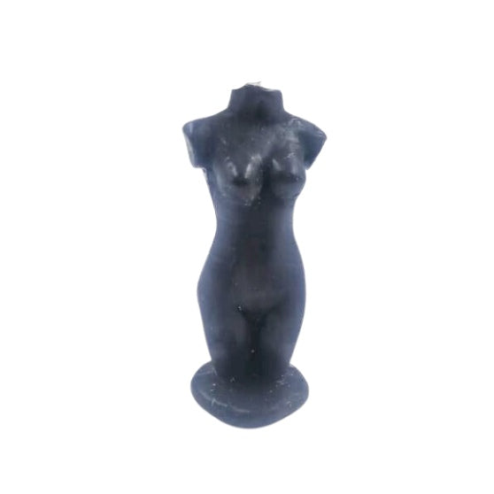 Figure candle "IEVA" in black color