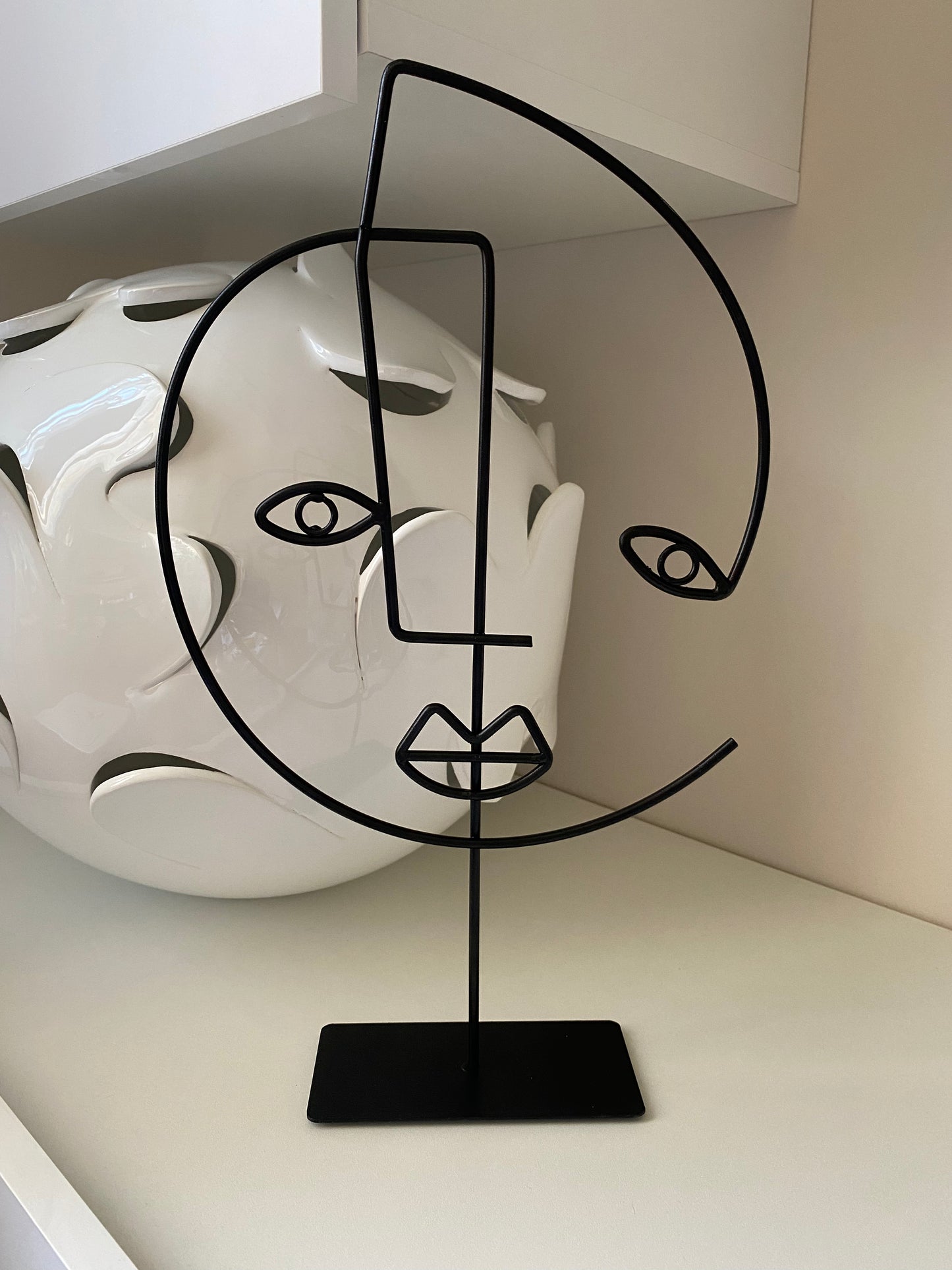  Decor - Man's face, H37cm