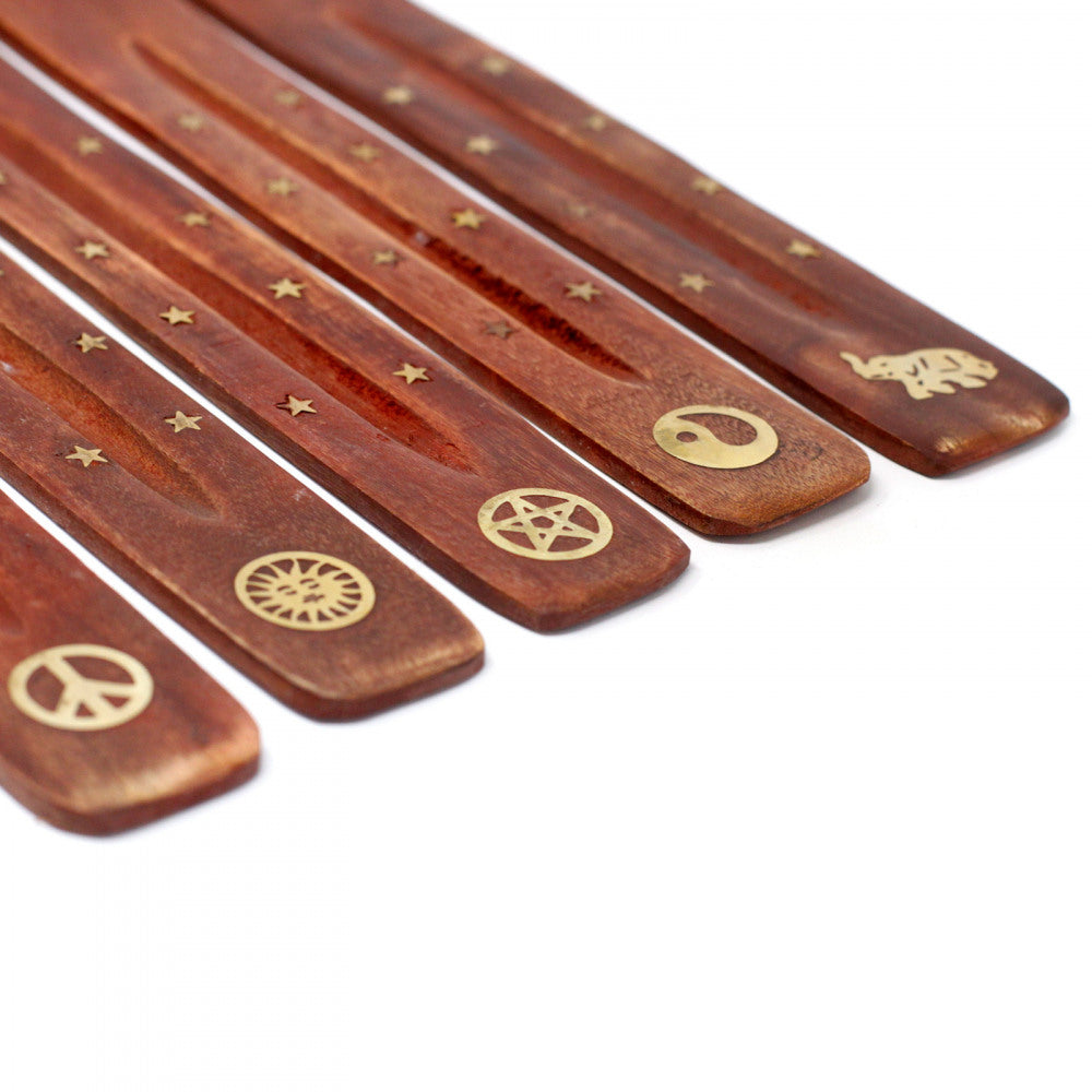 Wooden incense stick holders