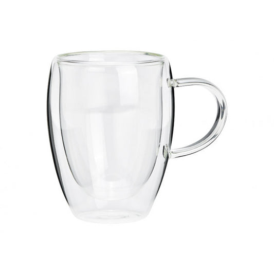  Double glass mug, 350ml