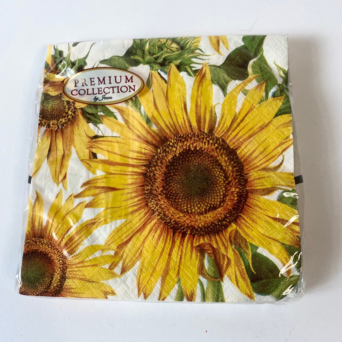 Premium napkins - Sunflowers, 20 pcs