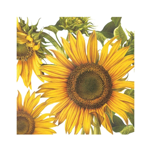 Premium napkins - Sunflowers, 20 pcs