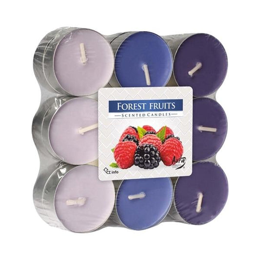 Forest berry tea candles 18 pcs. 4h