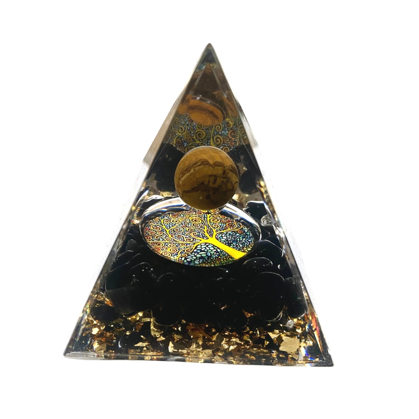 Crystal pyramid 