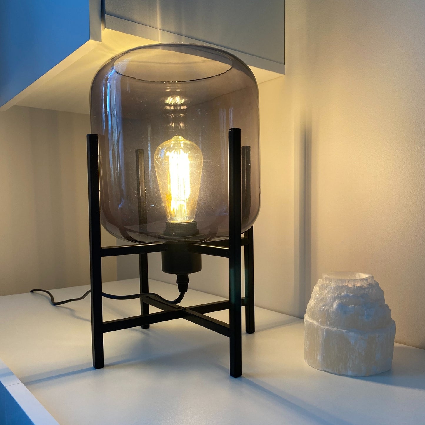 Skandināvu dizaina lampa, H34cm