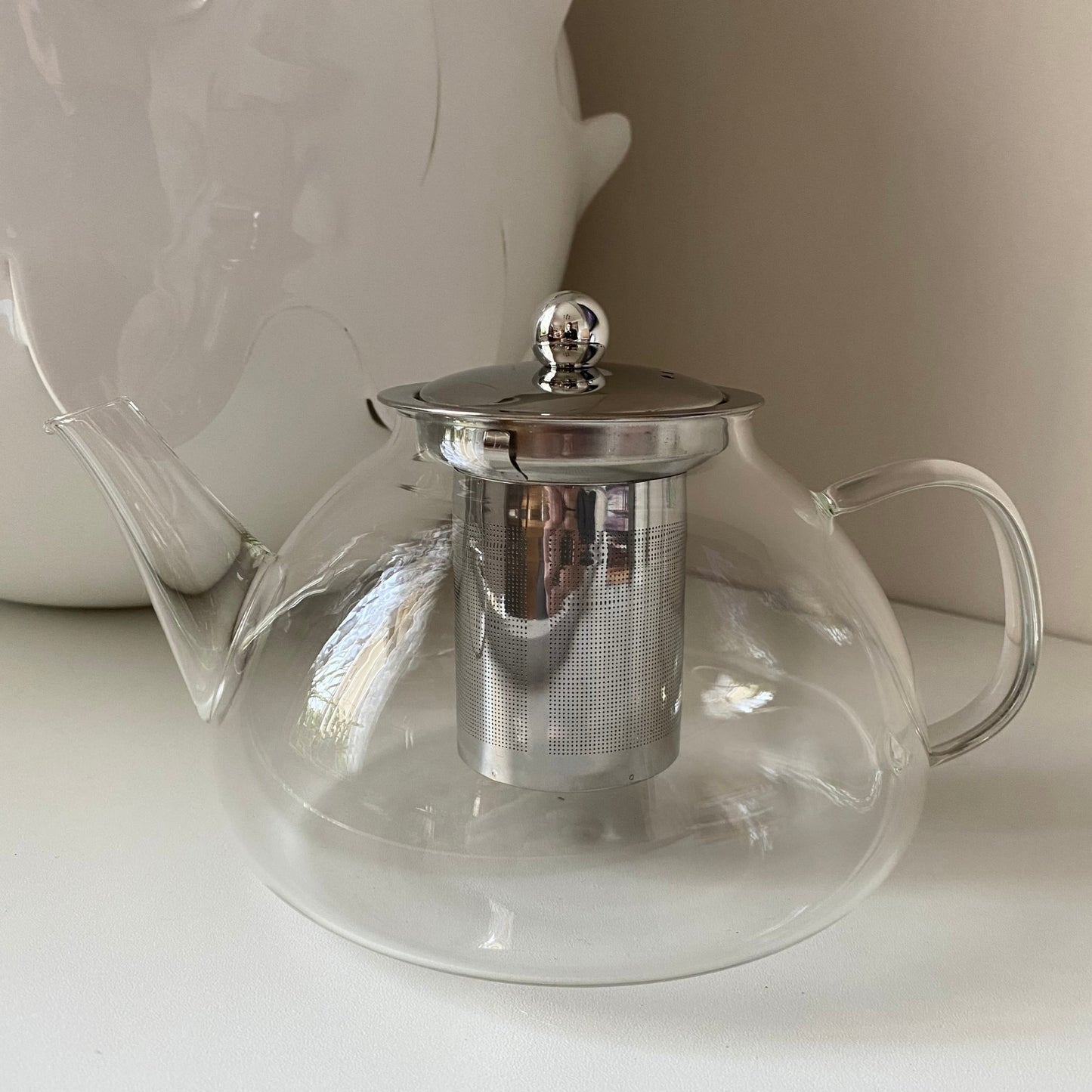Glass teapot, 1.3L