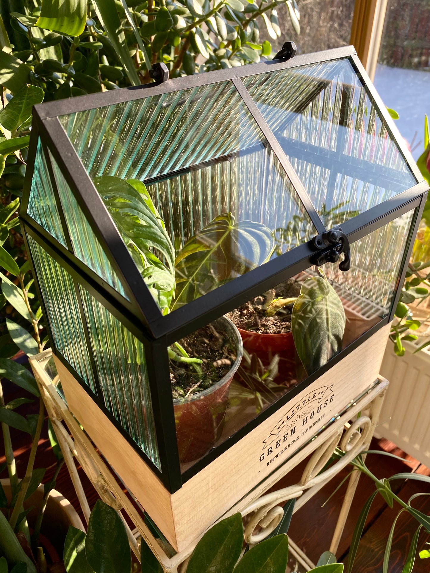 Decorative greenhouse, H30.5cm
