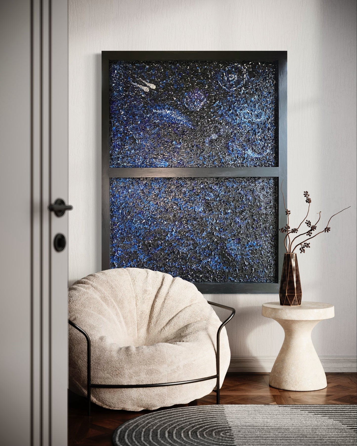 "Galaxy" - oil painting, 110x144cm